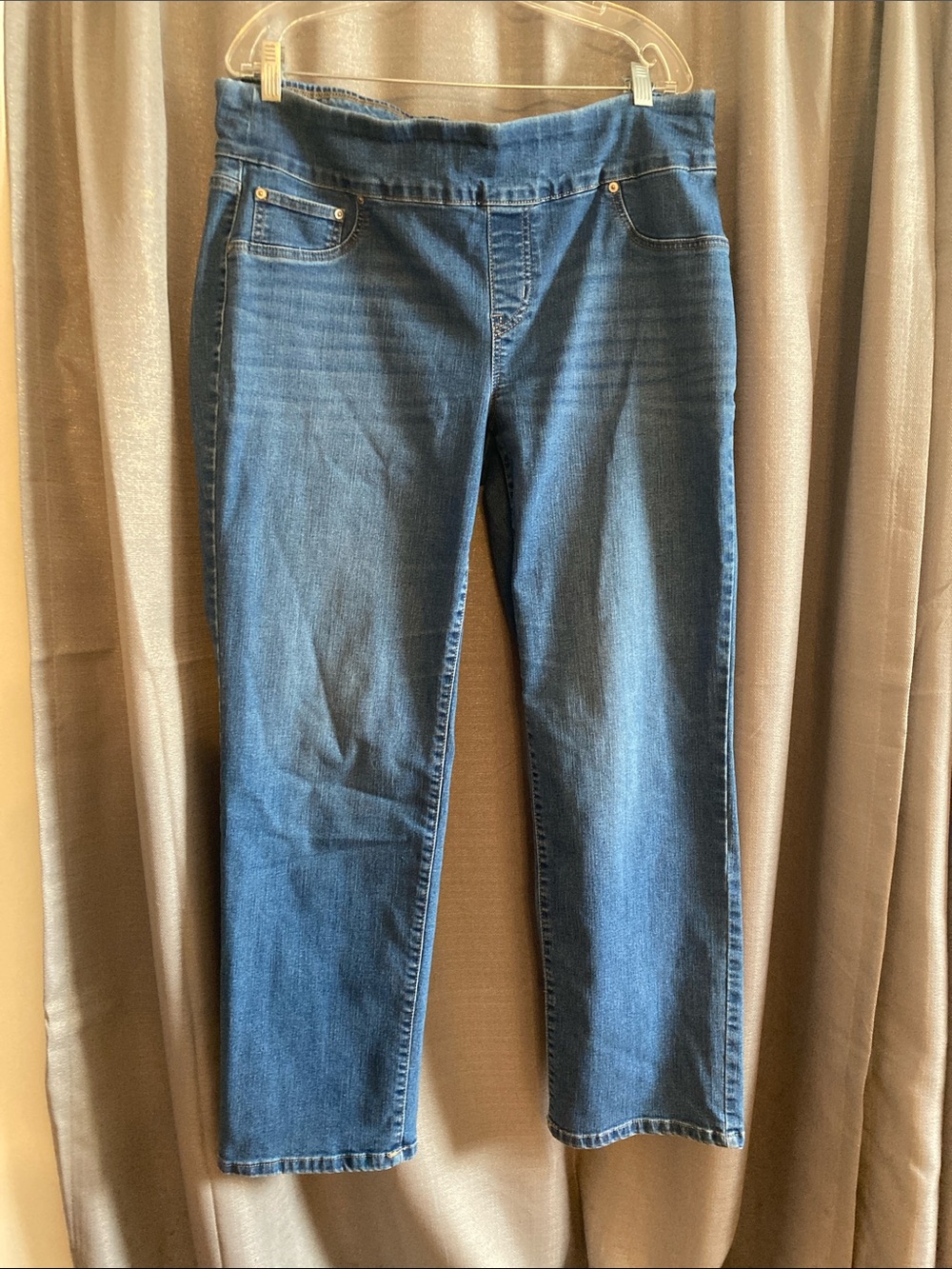 Style & Co. Straight Leg Jeans in Indigo Blue